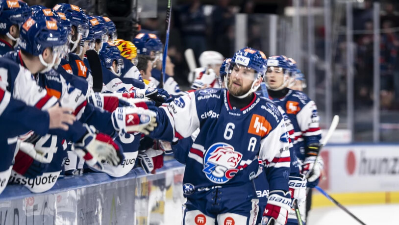 Yannick Weber (Nr. 6) geniesst den einzigen Torjubel am Sonntagabend in Zürich