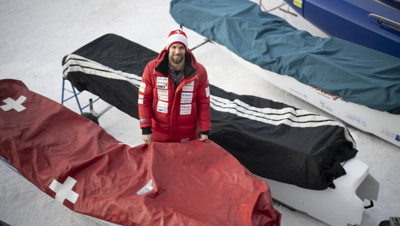 Der 29-jährige Aargauer ist nach fast zweijähriger Reha wieder im Training, will gerne wieder zurück in den Bob