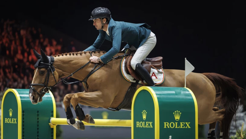 Steve Guerdat gewinnt auf Iashin Sitte das Weltcuspringen in Leipzig