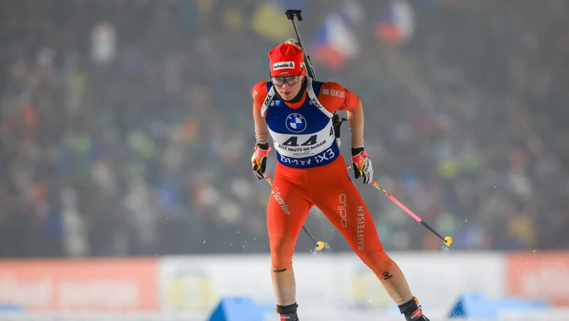 Amy Baserga wird in der Single-Mixed-Staffel mit Sebastian Stalder Fünfte