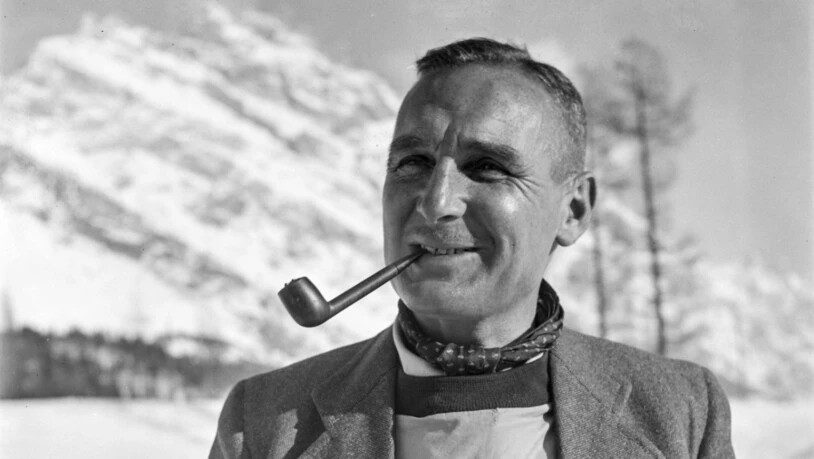 Offizier und Skisportler: Der Berner Denis Vaucher führte seine Militärpatrouille 1924 in Chamonix zu ersten Schweizer Goldmedaille bei Olympischen Winterspielen - was aber erst später bestätigt wurde