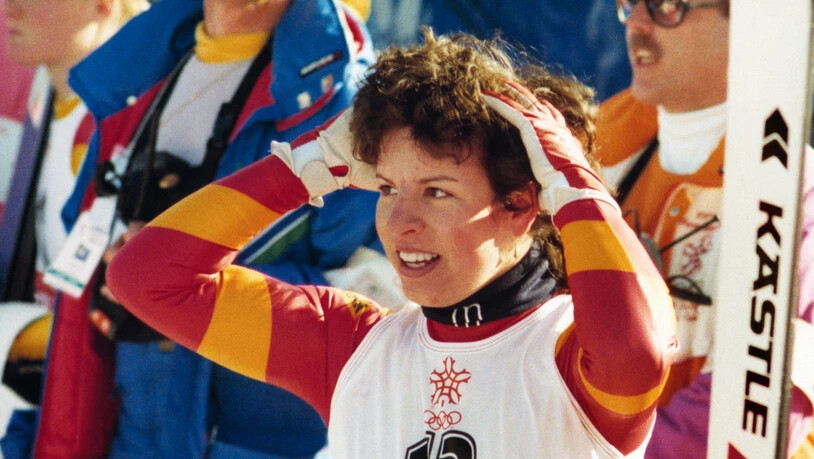 Die Schweizer Skifahrerin des Jahrhunderts: Vreni Schneider drückte den Spielen 1988 in Calgary, und vielen anderen Rennen, den Stempel auf