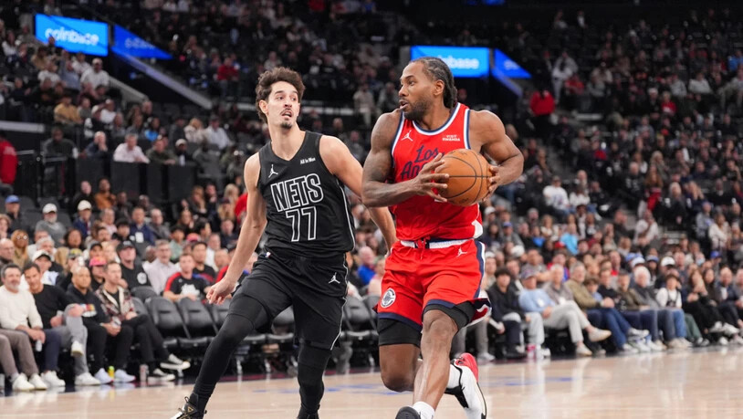 Kawhi Leonard (rechts) erzielte 28 Punkte für die Clippers