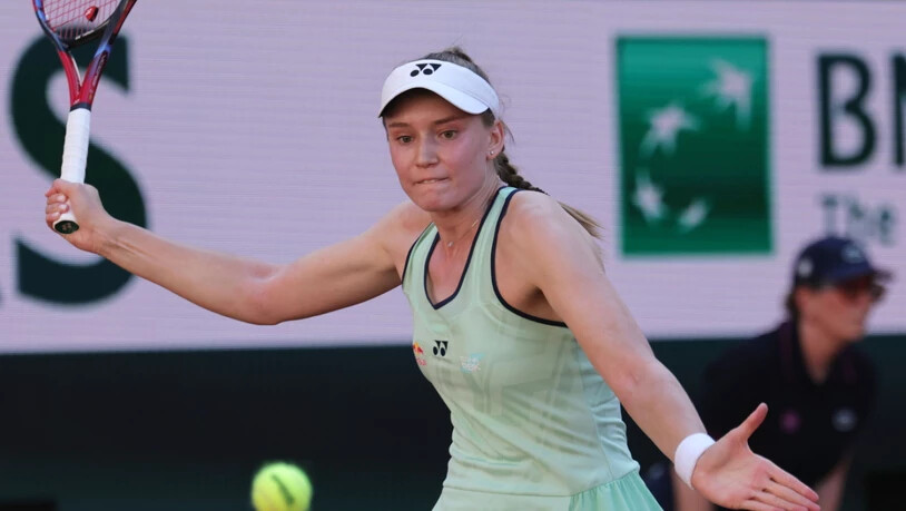 Jelena Rybakina setzte sich im Viertelfinal gegen Iga Swiatek durch