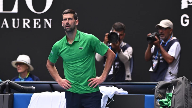 Novak Djokovic erreicht nach Lorenzo Musettis Aufgabe zum 13. Mal in Melbourne die Halbfinals