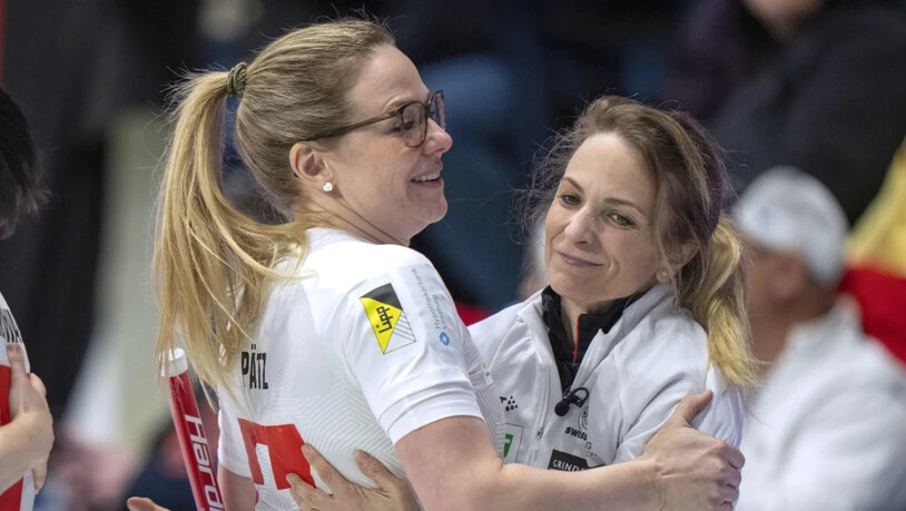 Können Alina Pätz (recht) und Skip Silvan Tirinzoni ihr Palmarès mit einer Olympia-Medaille vervollständigen?