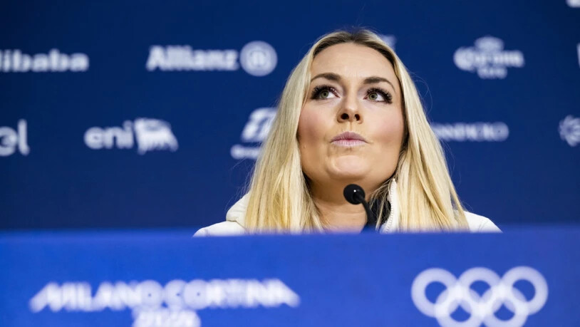 Lindsey Vonn meldet sich aus dem Spital zu Wort. (Archivbild)