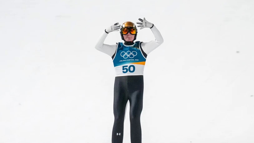 Domen Prevc führt Slowenien zum Olympiasieg im Mixed-Team-Wettbewerb