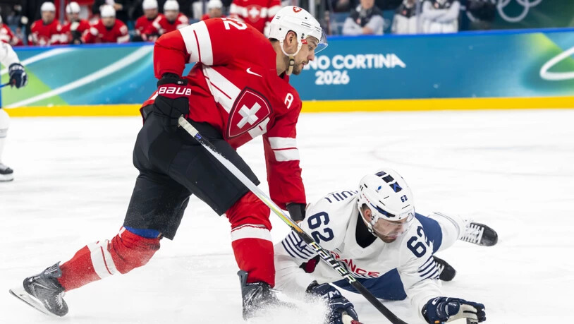 Nino Niederreiter überzeugt beim Startsieg gegen die Franzosen mit gewohnt hoher physischer Präsenz