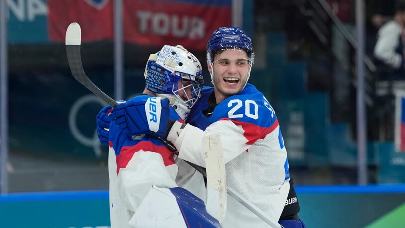 Die Slowaken können trotz Niederlage jubeln