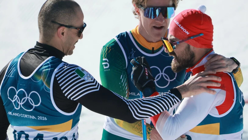 Der libanesische Langläufer Samer Tawk erlebte einen emotionalen Tag