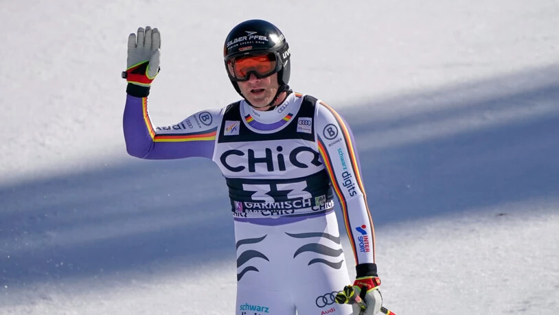 Abschied nach 22-jähriger Karriere: Romed Baumann am Samstag in Garmisch-Partenkirchen