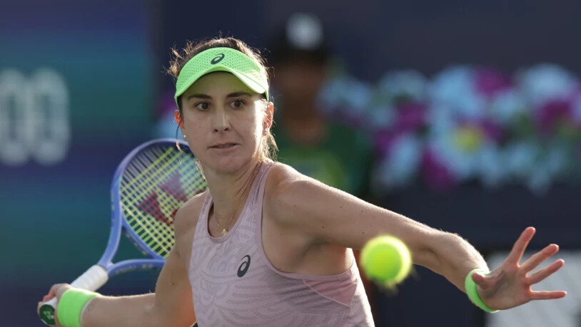 Belinda Bencic steht in Indian Wells souverän in den Achtelfinals