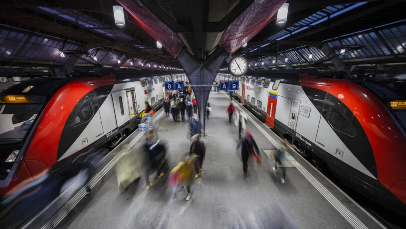 Die SBB haben am Mittwoch an der Jahresmedienkonferenz die Zahlen für 2025 präsentiert. (Archivbild)