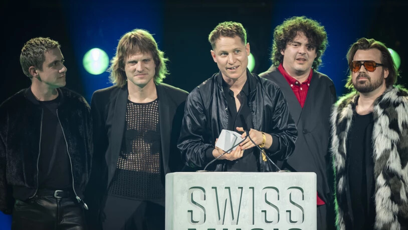 Hecht waren am Donnerstagabend die grossen Abräumer der 19. Swiss Music Awards im Zürcher Hallenstadion.