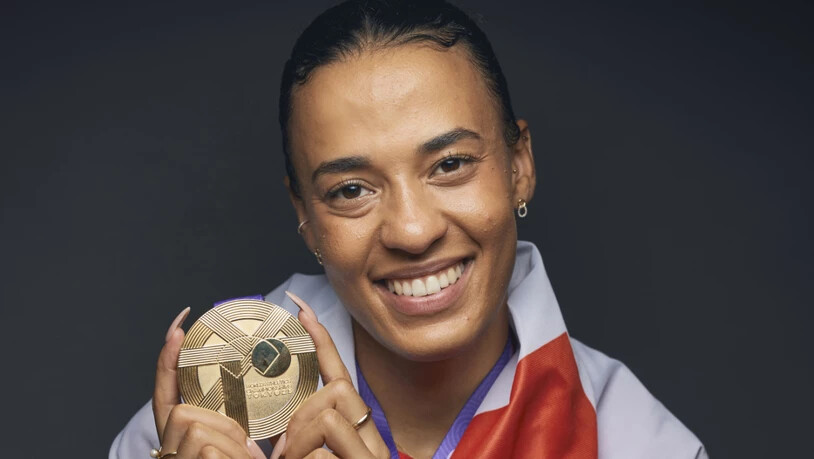 Ditaji Kambundji mit WM-Gold