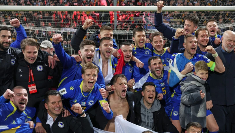 Bosnien-Herzegowina feiert den Coup in Zenica
