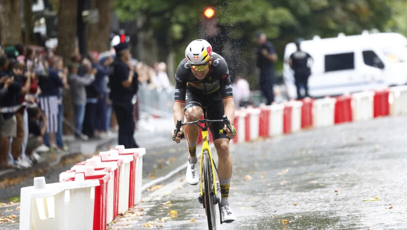 Wout van Aert war in den letzten Tagen mit seinen Fluchtversuchen glücklos