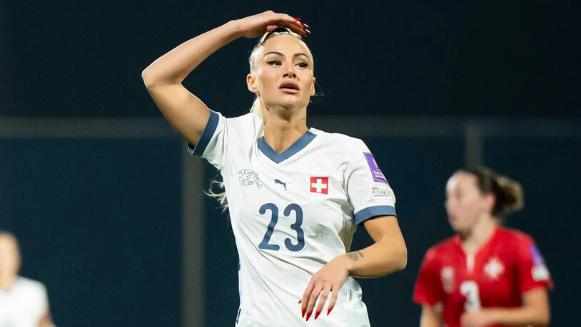 Alisha Lehmann fehlt den Schweizerinnen in den zwei wegweisenden WM-Qualifikationsspielen gegen die Türkei