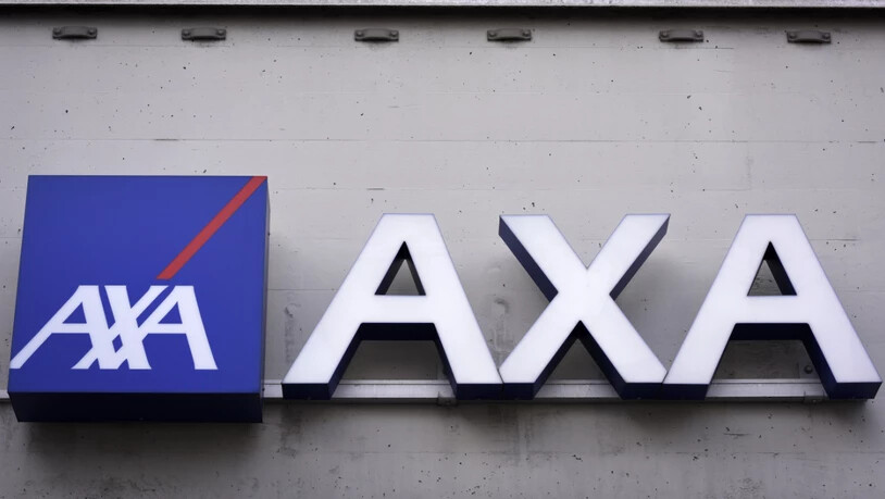 Das Logo der AXA Versicherung, aufgenommen in Winterthur. (Archivbild)