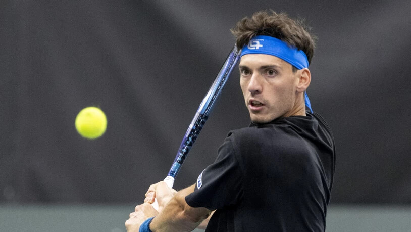 Marc-Andrea Hüsler fokussiert den Ball