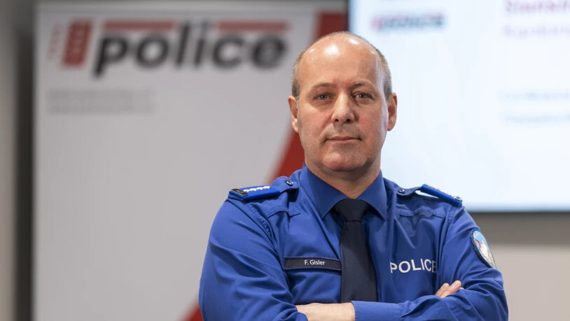 Amtsantritt unter aussergewöhnlichen Umständen: Der neue Walliser Polizeikommandant Frédéric Gisler. (Archivbild)