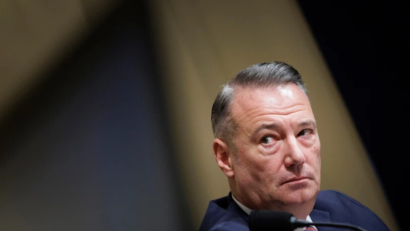 ARCHIV - Todd Lyons, amtierender Direktor der US-Einwanderungs- und Zollbehörde (ICE), sagt während einer Anhörung des House Committee on Homeland Security zur Aufsicht über das Department of Homeland Security aus. Foto: Tom Brenner/AP/dpa