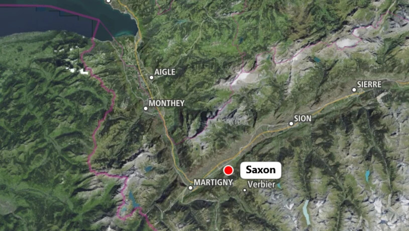 Der tödliche Unfall ereignete sich auf der Route de Fully in Richtung Saxon.