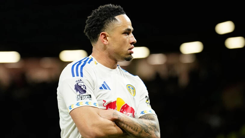 Noah Okafor feiert mit Leeds einen wichtigen Sieg