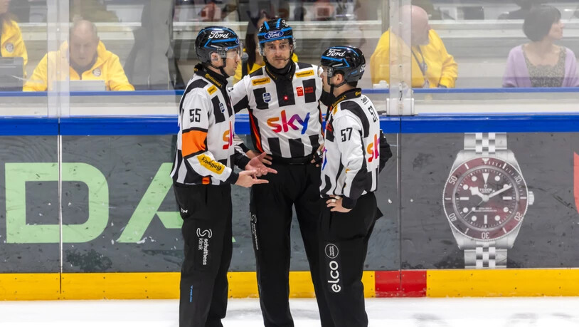 Head-Schiedsrichter Cedric Borga (links) wird an der Heim-WM sein Debüt geben