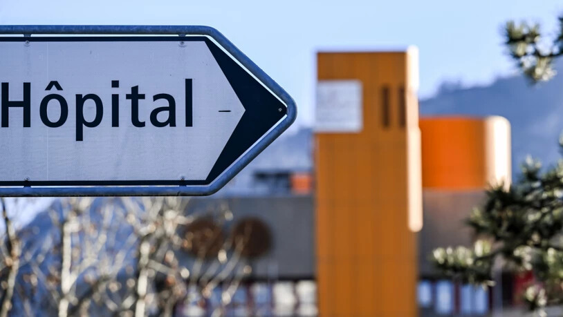 Viele Brandopfer wurden nach der Katastrophe vom 1. Januar zunächst in das Spital Sitten eingeliefert. (Archivbild)