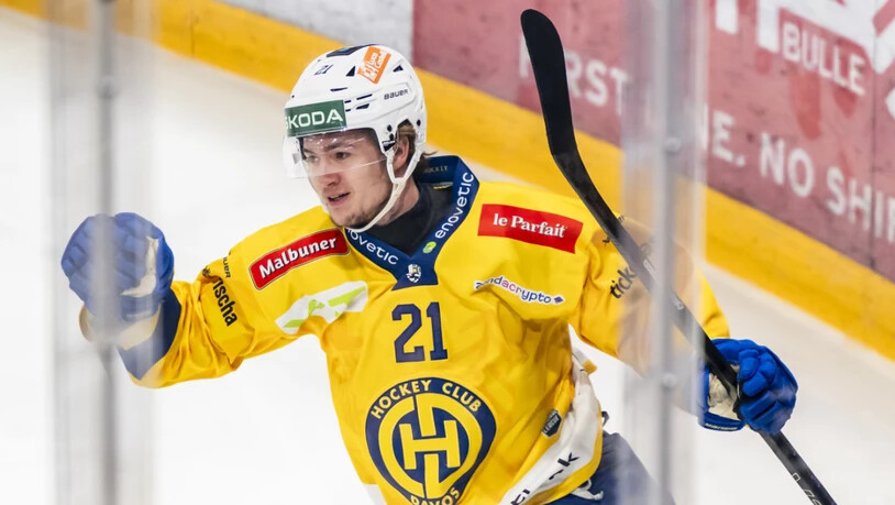 Spielt in diesem Playoff-Final gross auf: der HCD-Stürmer Julian Parrée