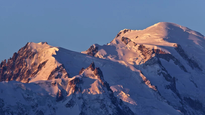Der Rekord für die Besteigung des Mont Blanc wurde gebrochen. (Archivbild)