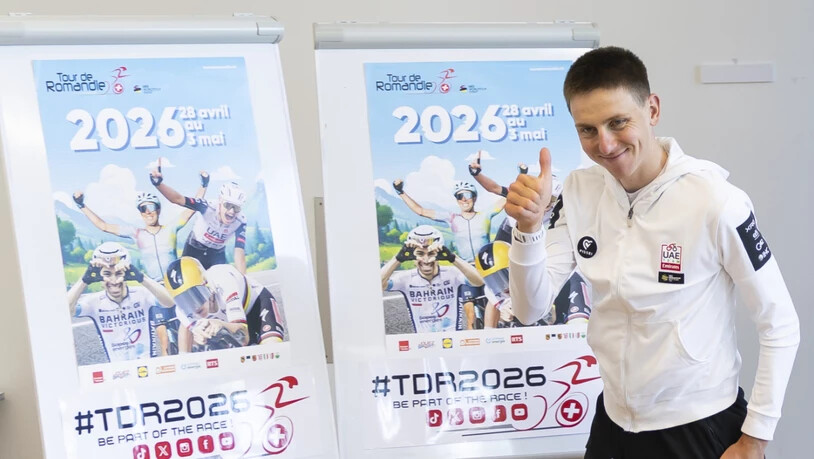 Tadej Pogacar ist bereit für die Tour de Romandie 2026
