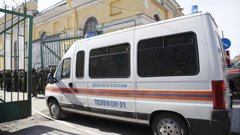 ARCHIV - Ein Krankenwagen in Russland (Symbolbild). Foto: Dmitri Lovetsky/AP/dpa