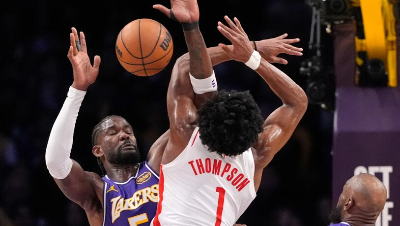 Die Houston Rockets gewinnen gegen die Los Angeles Lakers
