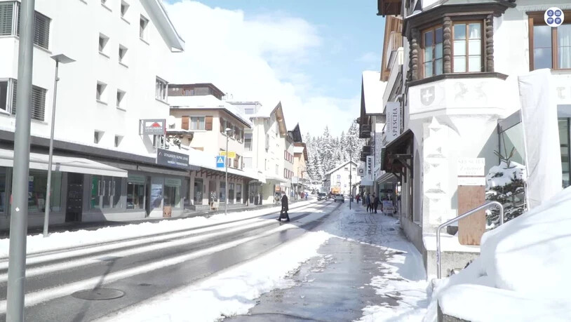 Ziemlich beschaulich geht es auf der Lenzerheider Promenade zu.