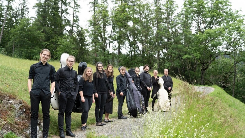 Jung, dynamisch und flexibel: Das Junge Orchester Graubünden hat zwei Musikvideos gedreht, als Kompensation für die abgesagten Konzerte.