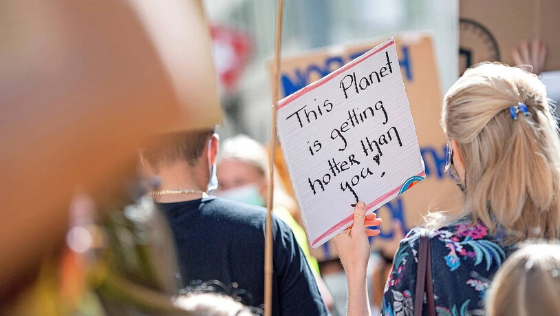 Bezieht Stellung: Die Bündner Klimabewegung äussert sich kritisch zum Bündner «Green Deal». Im Bild die Klimademo vom 25. September in Chur. 