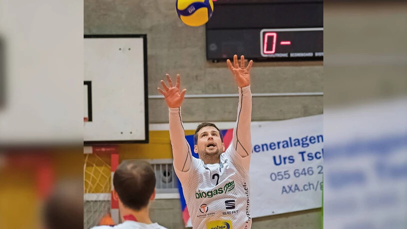 Das Näfelser Urgestein: Ausser eines kurzen Unterbruchs spielt Marco Gygli seit 2005 für Volley Näfels und ist mehr denn je eine wichtige Stütze der Glarner.