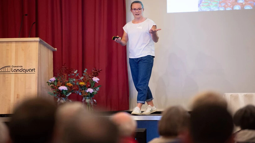 Wenn Hochleistung krank macht: Die ehemalige Spitzenkunstturnerin Ariella Käslin zeigt in einem Referat auf, wie sehr sie in ihrer aktiven Zeit gelitten hat. 