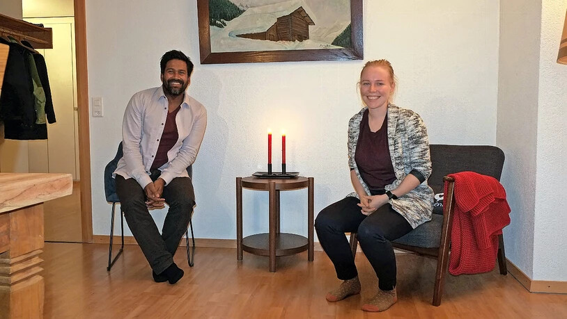 Andy Jecklin und Janine Schweizer sind neu im Team der evangelisch-reformierten Kirchgemeinde Davos Platz.
