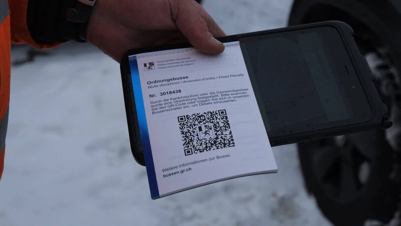 So sieht der neue Bussenzettel aus.