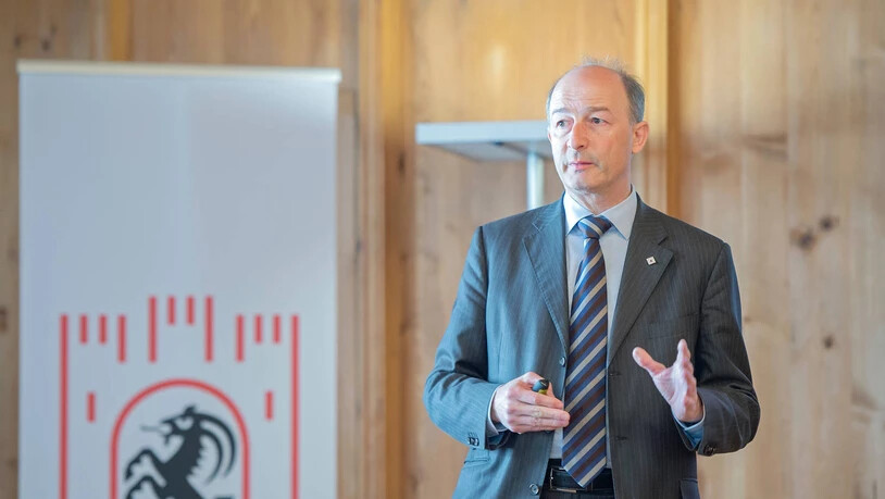 Chur schreibt Gewinn: Stadtpräsident Urs Marti präsentiert einmal mehr einen positiven Rechnungsabschluss. 