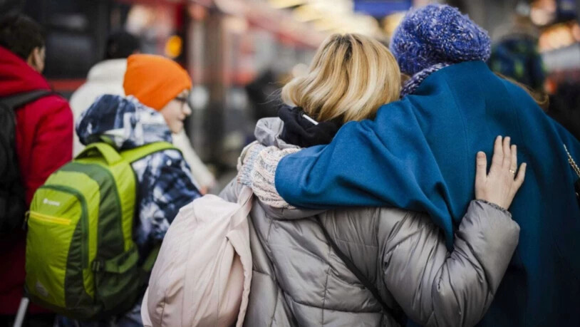 Auf der Flucht: Bisher sind bereits über 300 Schutzsuchende aus der Ukraine in Graubünden angekommen. 