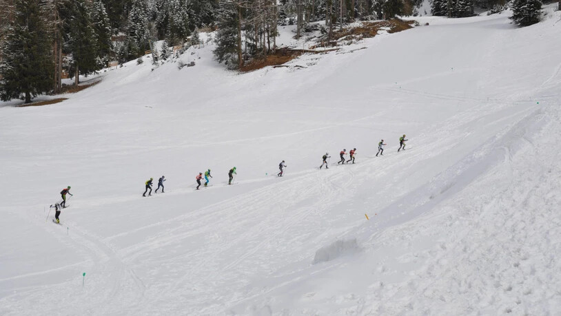 Impression vom Ski-Mountaineering-Festival in Davos.
