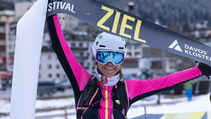 Impression vom Ski-Mountaineering-Festival in Davos.