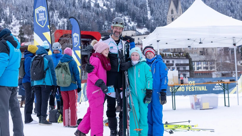 Impression vom Ski-Mountaineering-Festival in Davos.