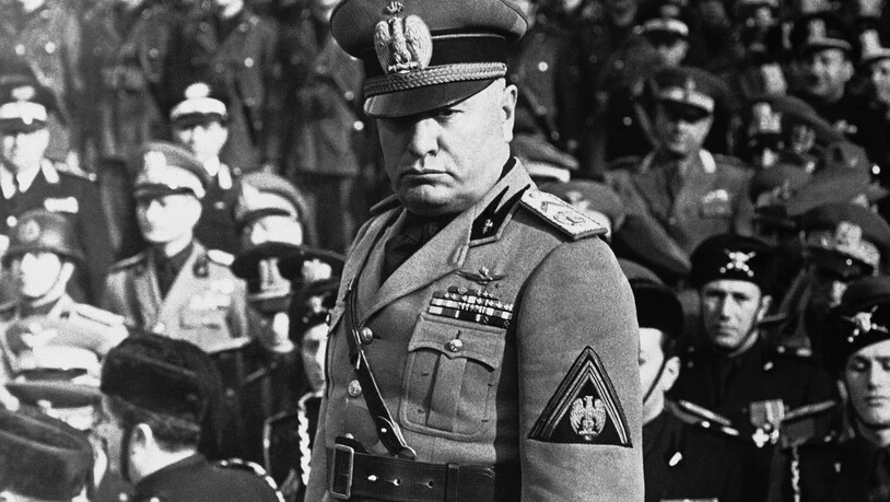 Eisernes Regime: Italiens Diktator Benito Mussolini sorgte auch an der WM dafür, dass sein Land bevorzugt wird.