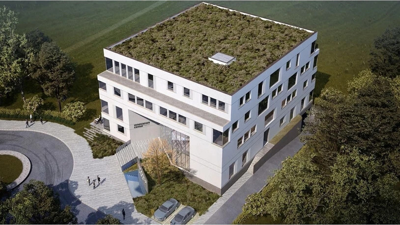 Umstritten: Das geplante Innovation Center der Sinoswiss Holding im Schachen in Rapperswil-Jona sorgt für Diskussionen.